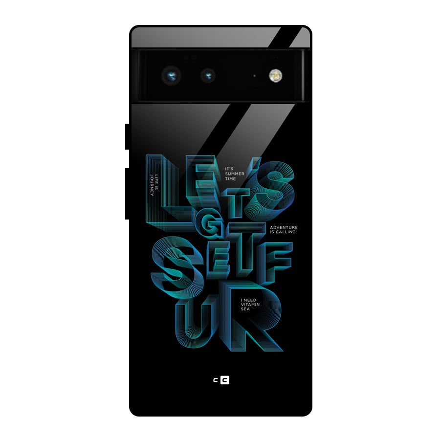 Lets Get Surf Glass Back Case for Google Pixel 6
