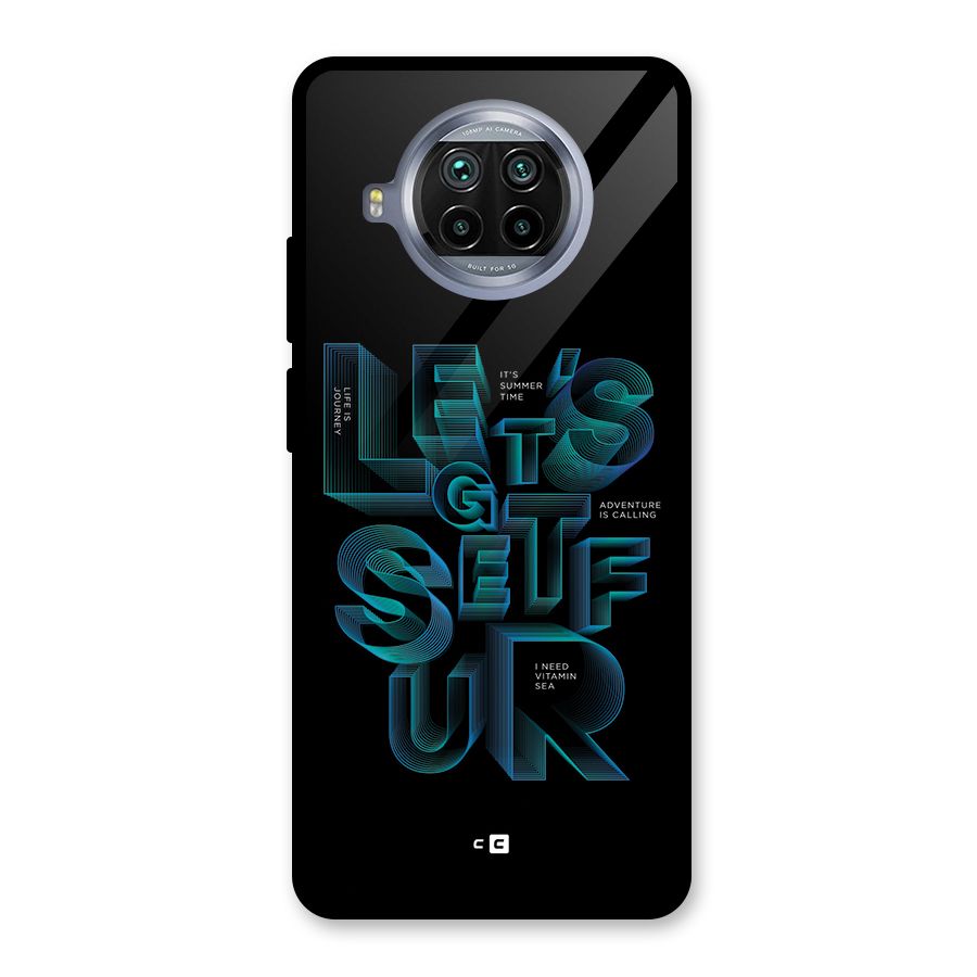 Lets Get Surf Glass Back Case for Mi 10i