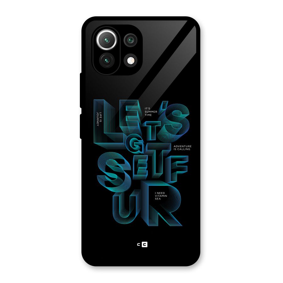 Lets Get Surf Glass Back Case for Mi 11 Lite NE 5G