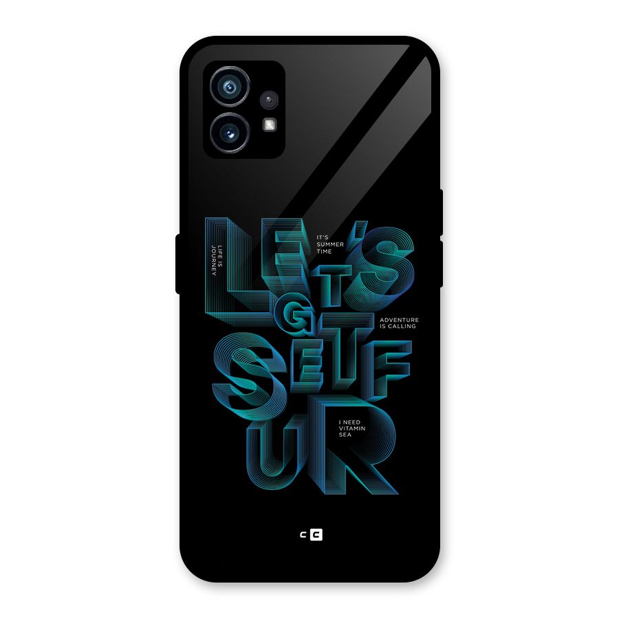 Lets Get Surf Glass Back Case for Nothing Phone 1