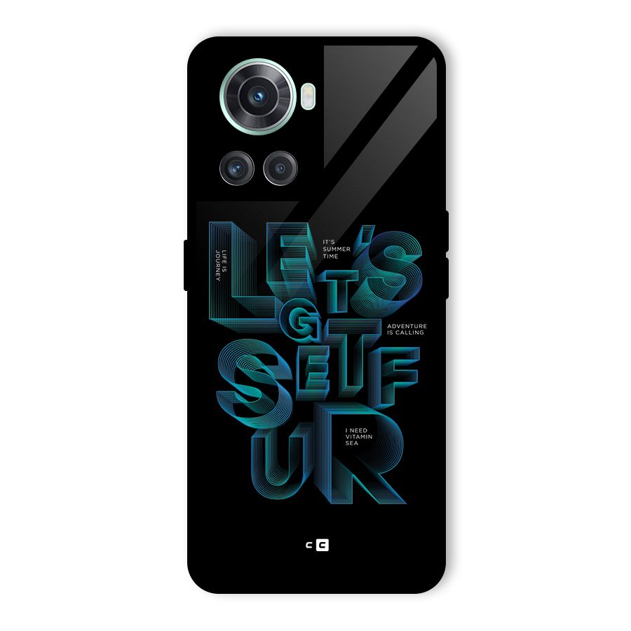 Lets Get Surf Glass Back Case for OnePlus 10R