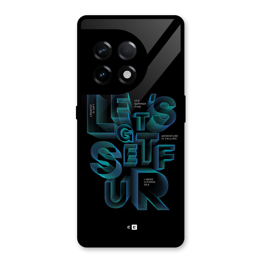 Lets Get Surf Glass Back Case for OnePlus 11R