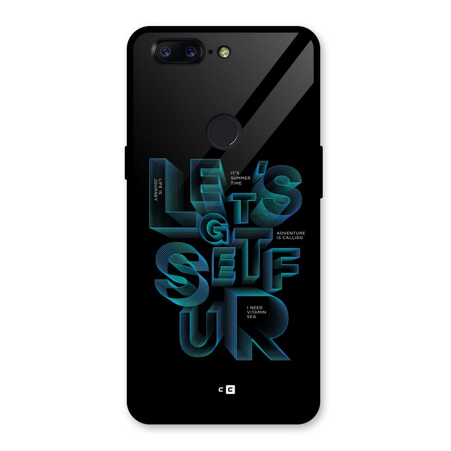 Lets Get Surf Glass Back Case for OnePlus 5T