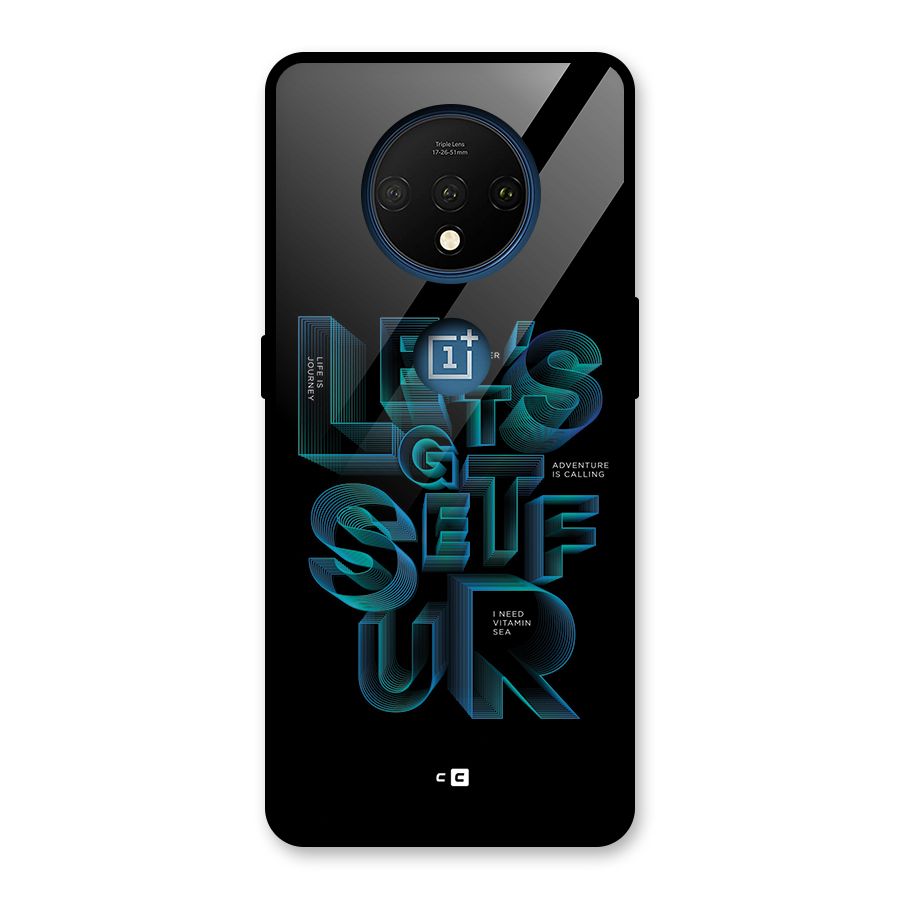 Lets Get Surf Glass Back Case for OnePlus 7T
