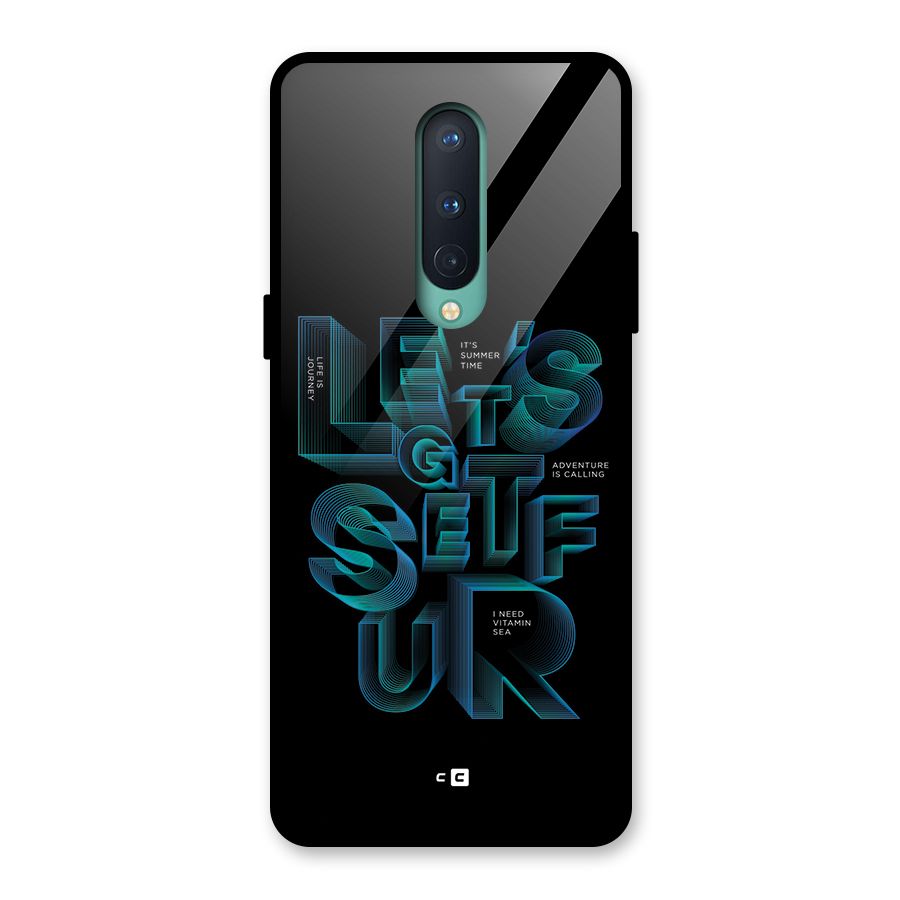 Lets Get Surf Glass Back Case for OnePlus 8