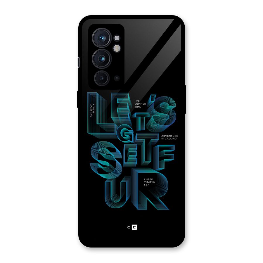 Lets Get Surf Glass Back Case for OnePlus 9RT 5G