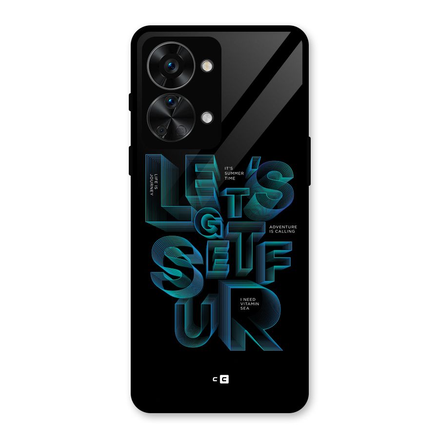 Lets Get Surf Glass Back Case for OnePlus Nord 2T