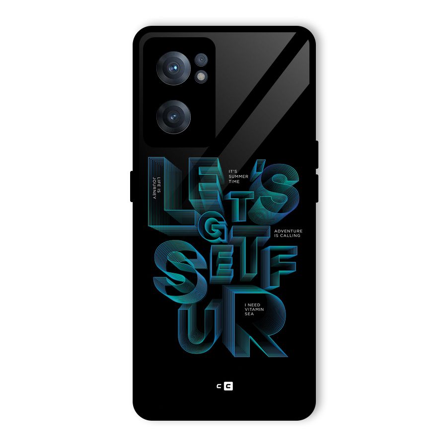 Lets Get Surf Glass Back Case for OnePlus Nord CE 2 5G