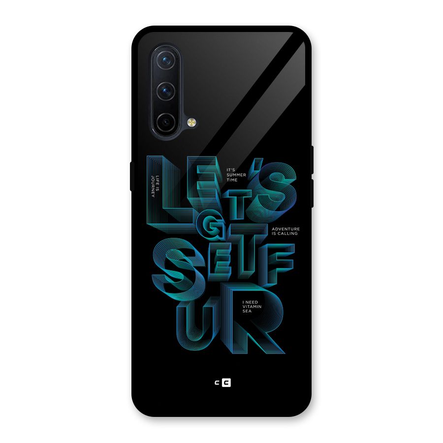 Lets Get Surf Glass Back Case for OnePlus Nord CE 5G