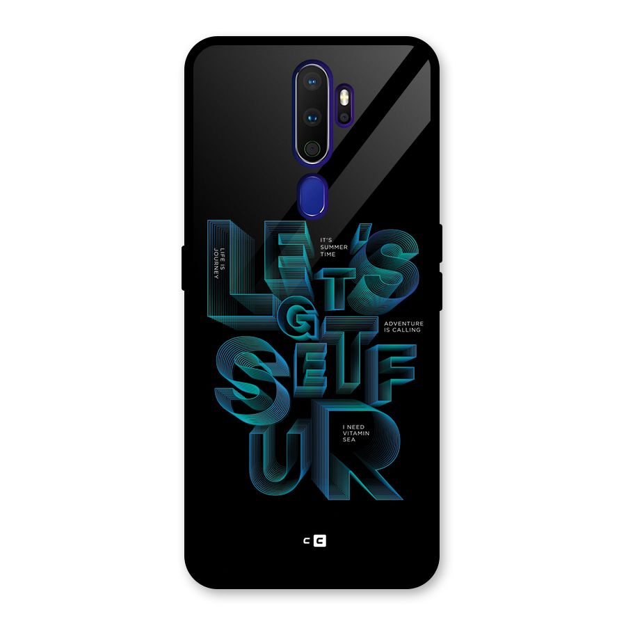 Lets Get Surf Glass Back Case for Oppo A9 (2020)