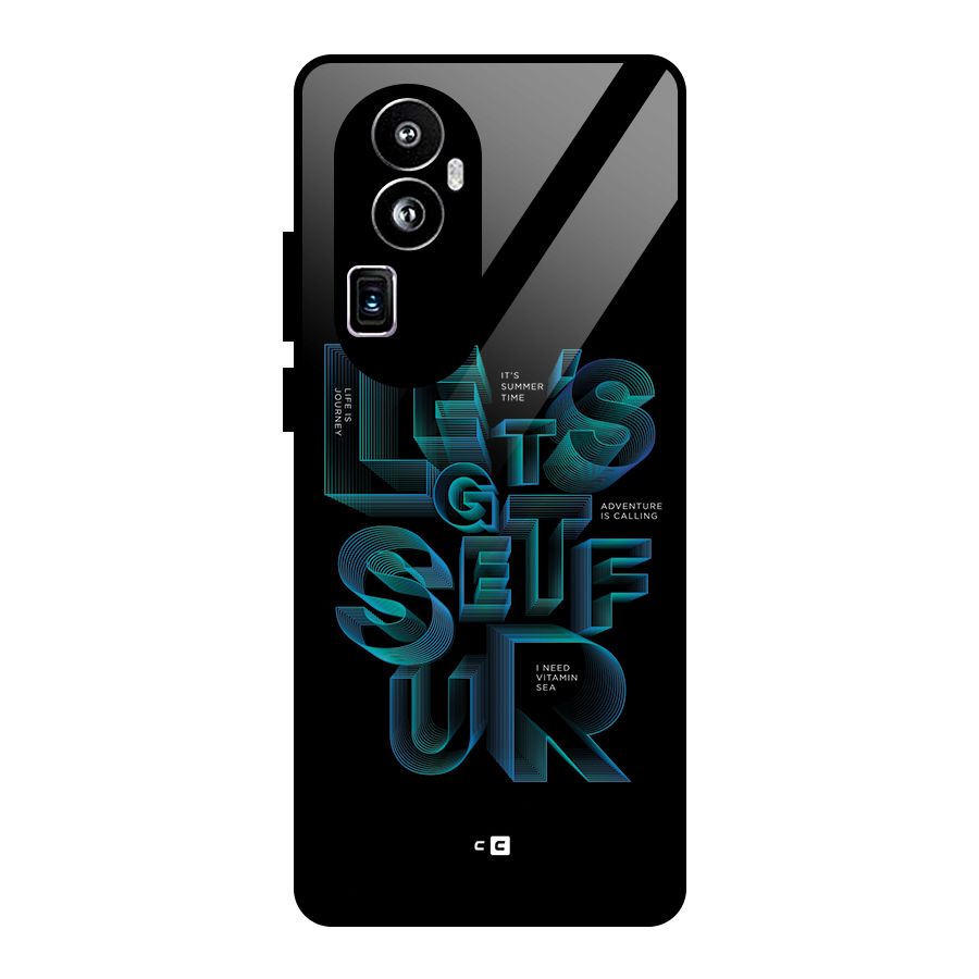 Lets Get Surf Glass Back Case for Oppo Reno10 Pro Plus