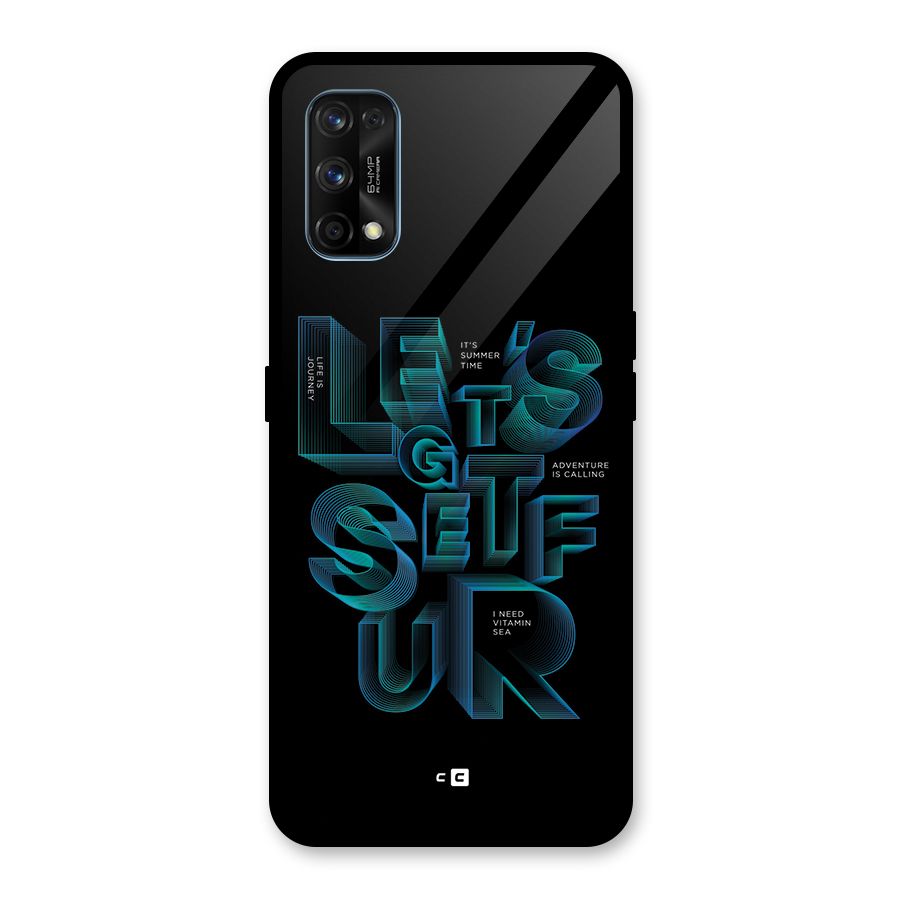 Lets Get Surf Glass Back Case for Realme 7 Pro