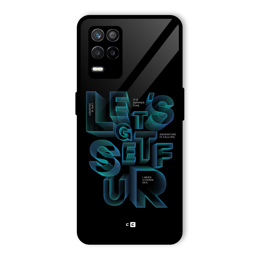 Lets Get Surf Glass Back Case for Realme 8s 5G