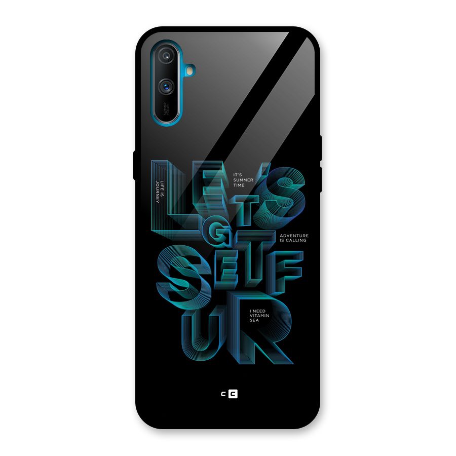 Lets Get Surf Glass Back Case for Realme C3