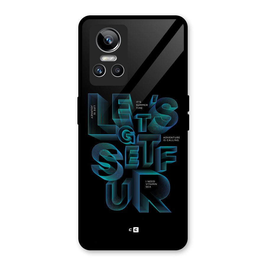 Lets Get Surf Glass Back Case for Realme GT Neo 3