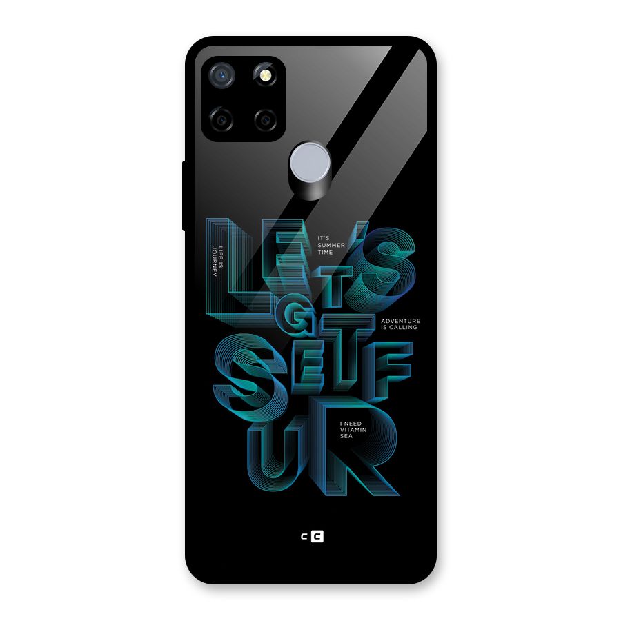 Lets Get Surf Glass Back Case for Realme Narzo 20