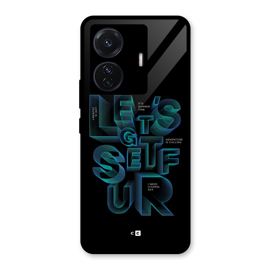 Lets Get Surf Glass Back Case for Vivo T1 Pro