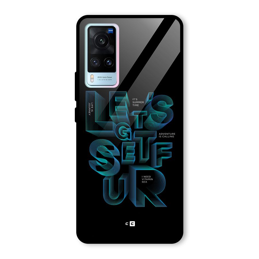 Lets Get Surf Glass Back Case for Vivo X60