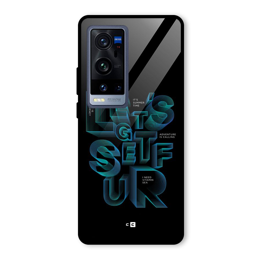 Lets Get Surf Glass Back Case for Vivo X60 Pro Plus