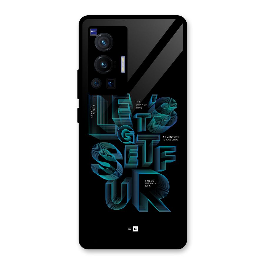 Lets Get Surf Glass Back Case for Vivo X70 Pro