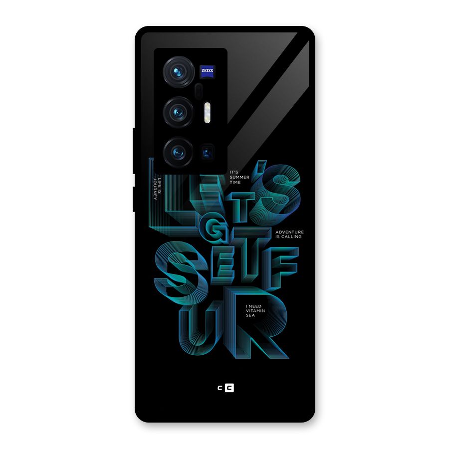 Lets Get Surf Glass Back Case for Vivo X70 Pro Plus