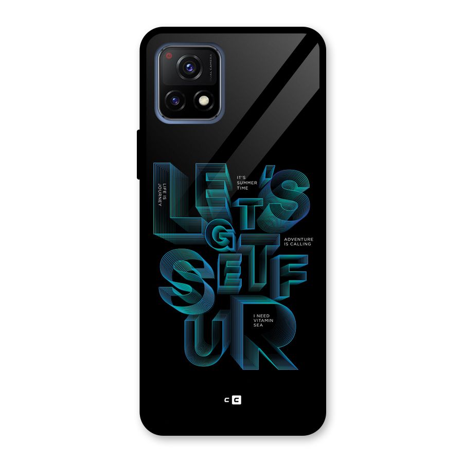 Lets Get Surf Glass Back Case for Vivo Y72 5G