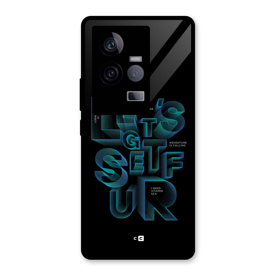 Lets Get Surf Glass Back Case for Vivo iQOO 11 5G