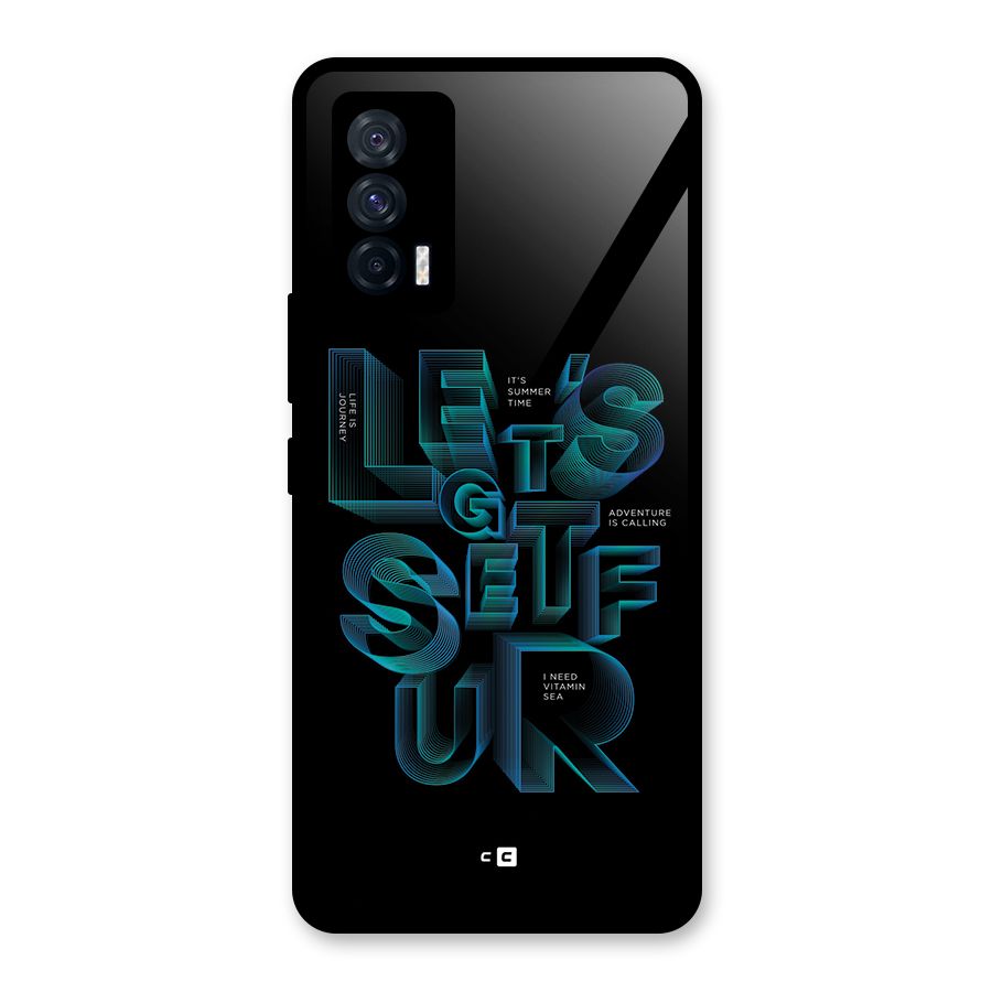 Lets Get Surf Glass Back Case for Vivo iQOO 7 5G