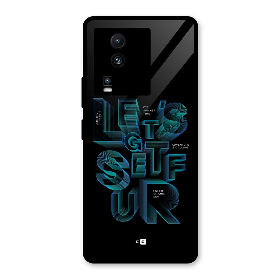 Lets Get Surf Glass Back Case for Vivo iQOO Neo 7