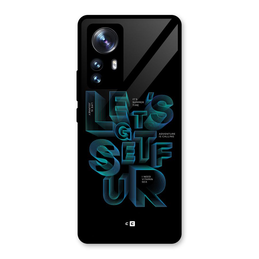 Lets Get Surf Glass Back Case for Xiaomi 12 Pro