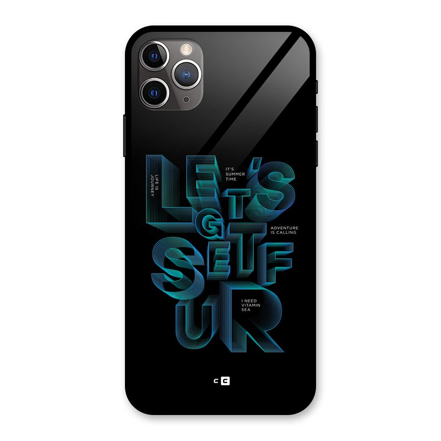 Lets Get Surf Glass Back Case for iPhone 11 Pro Max