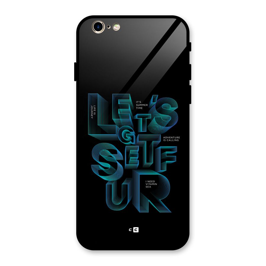 Lets Get Surf Glass Back Case for iPhone 6 6S