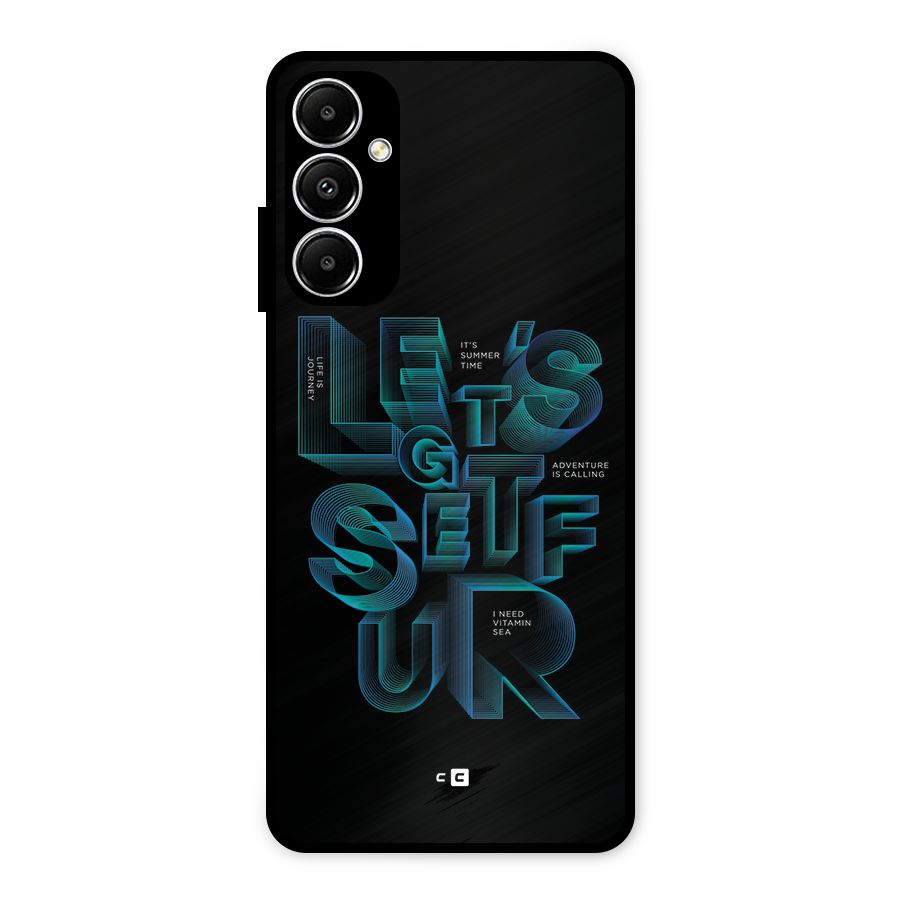 Lets Get Surf Metal Back Case for Galaxy A05s