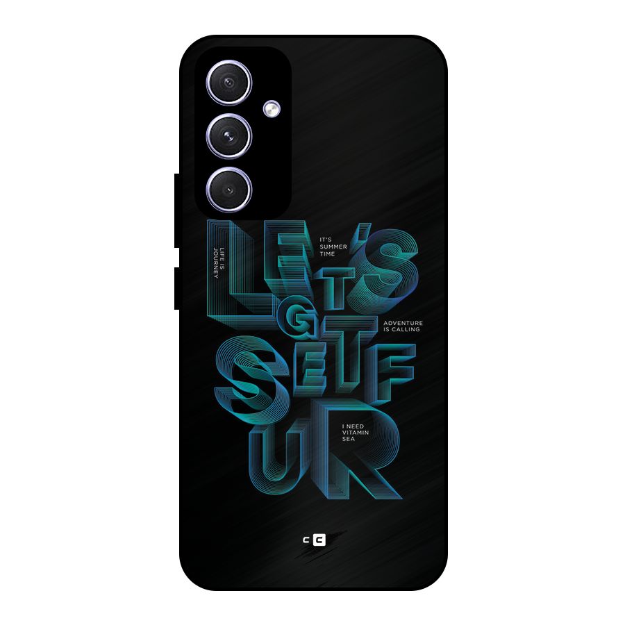 Lets Get Surf Metal Back Case for Galaxy A54