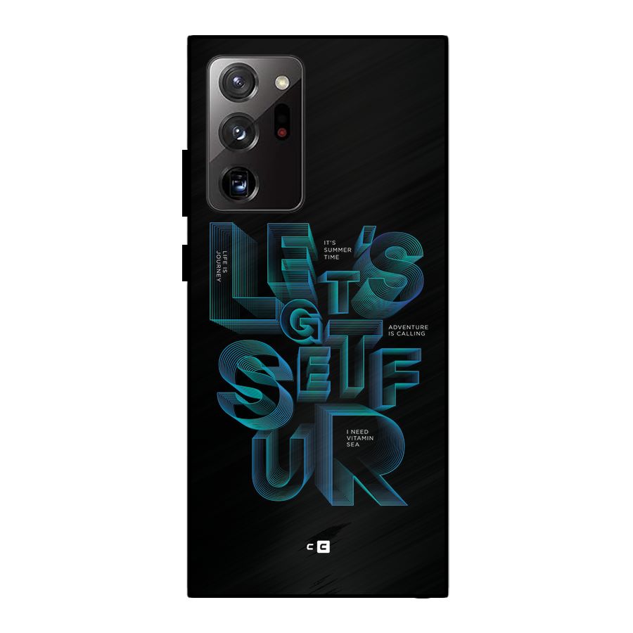 Lets Get Surf Metal Back Case for Galaxy Note 20 Ultra 5G