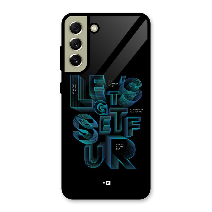 Lets Get Surf Metal Back Case for Galaxy S21 FE 5G (2023)