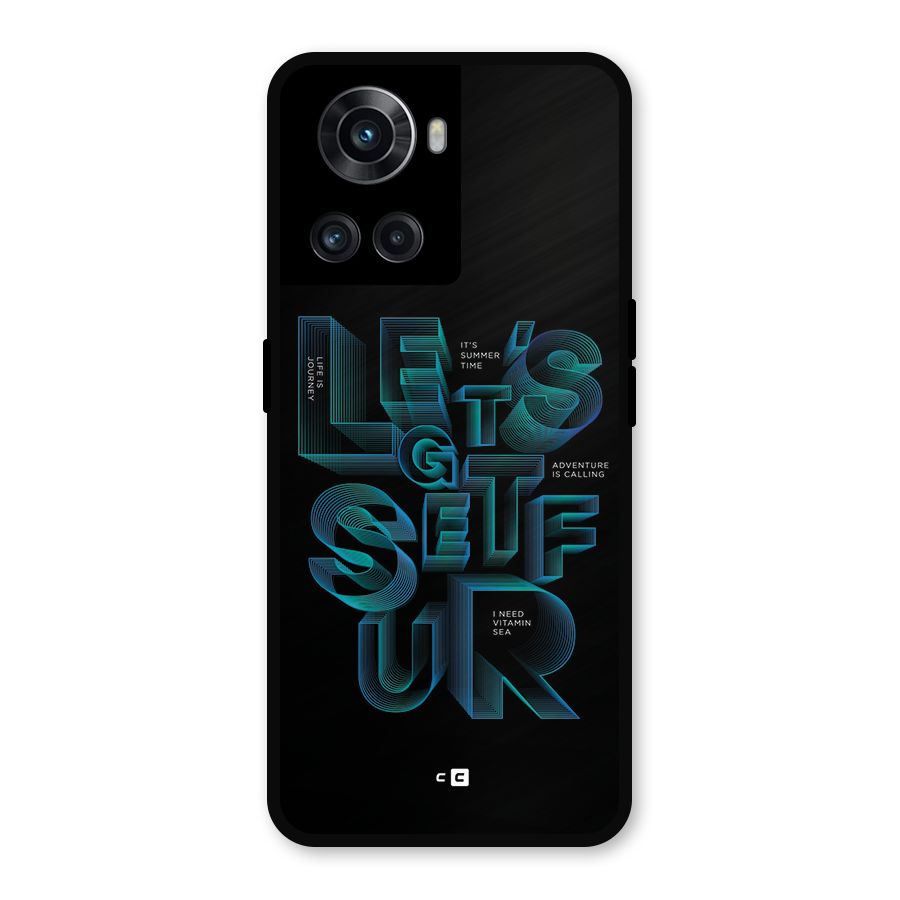 Lets Get Surf Metal Back Case for OnePlus 10R