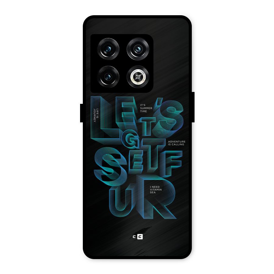 Lets Get Surf Metal Back Case for OnePlus 10 Pro 5G