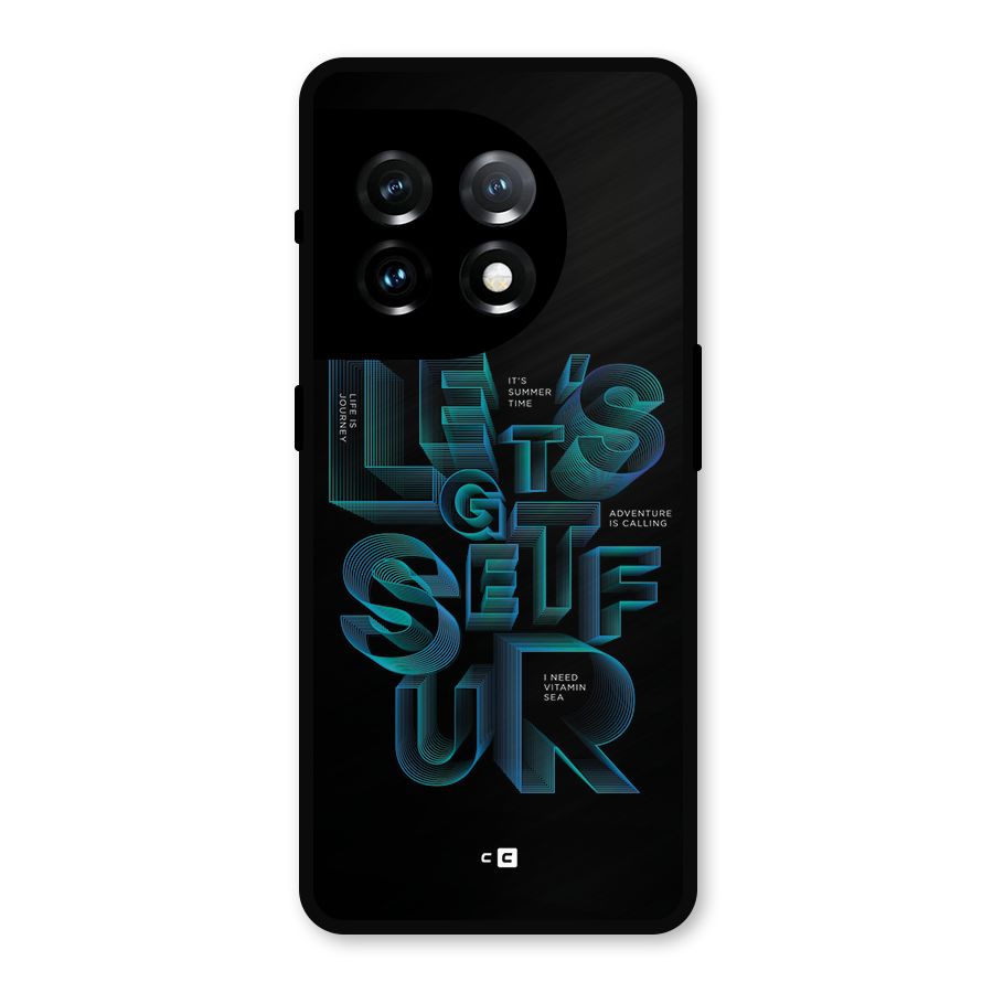 Lets Get Surf Metal Back Case for OnePlus 11