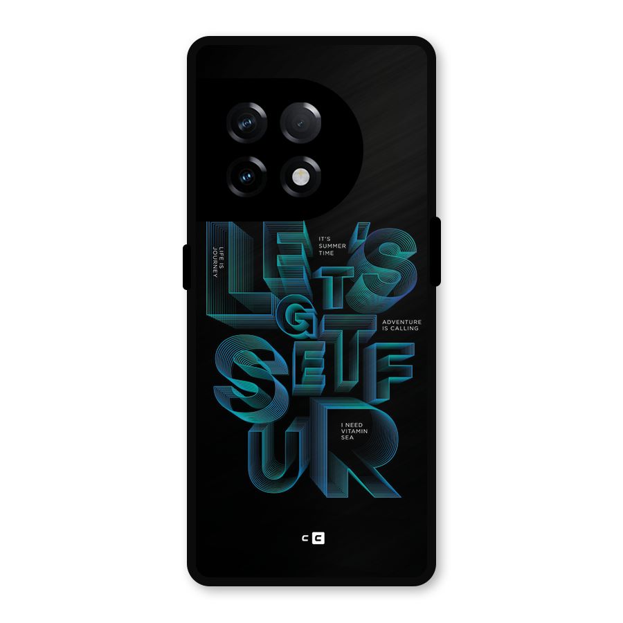 Lets Get Surf Metal Back Case for OnePlus 11R