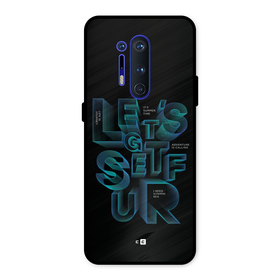 Lets Get Surf Metal Back Case for OnePlus 8 Pro