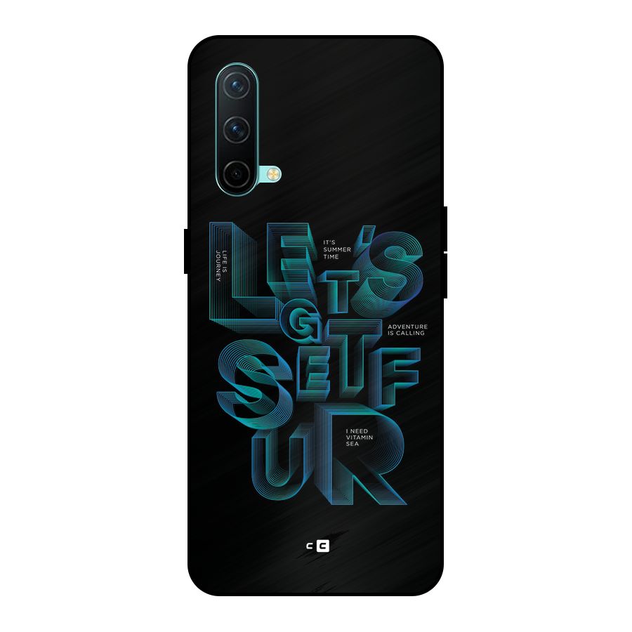 Lets Get Surf Metal Back Case for OnePlus Nord CE 5G