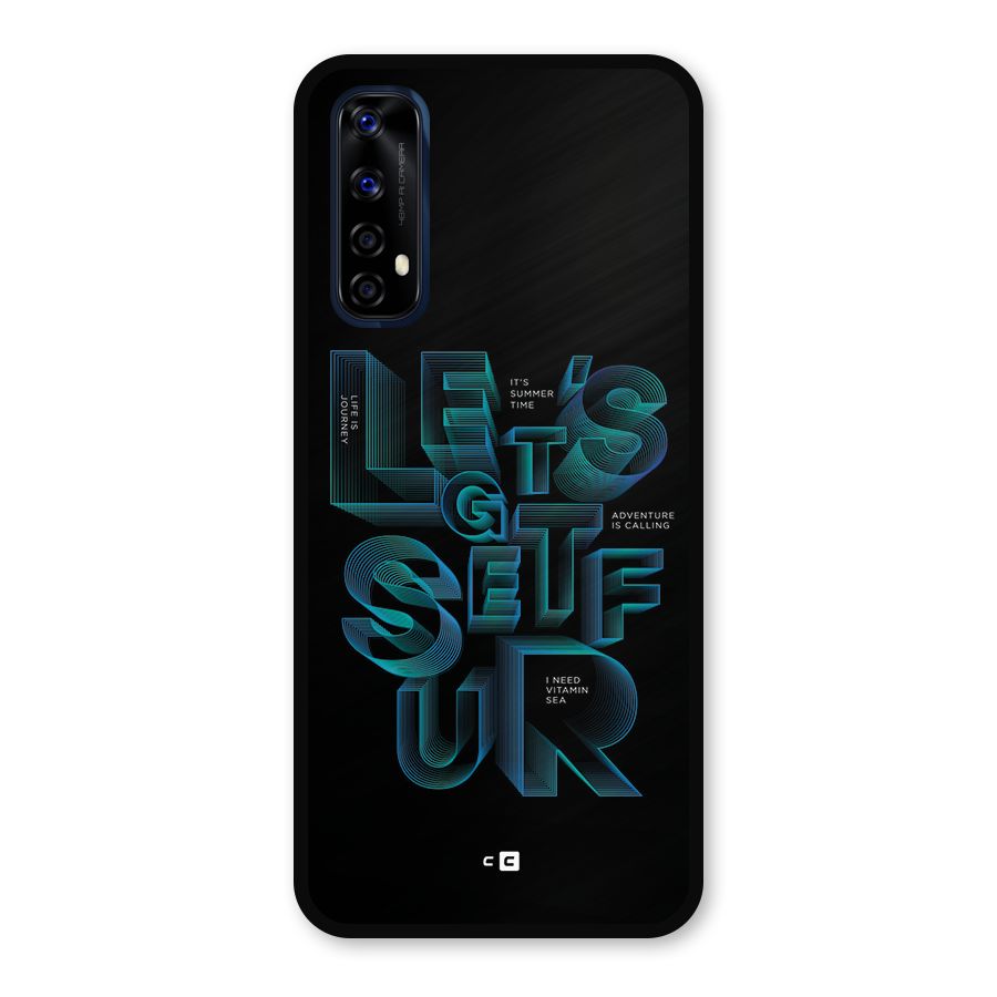 Lets Get Surf Metal Back Case for Realme 7
