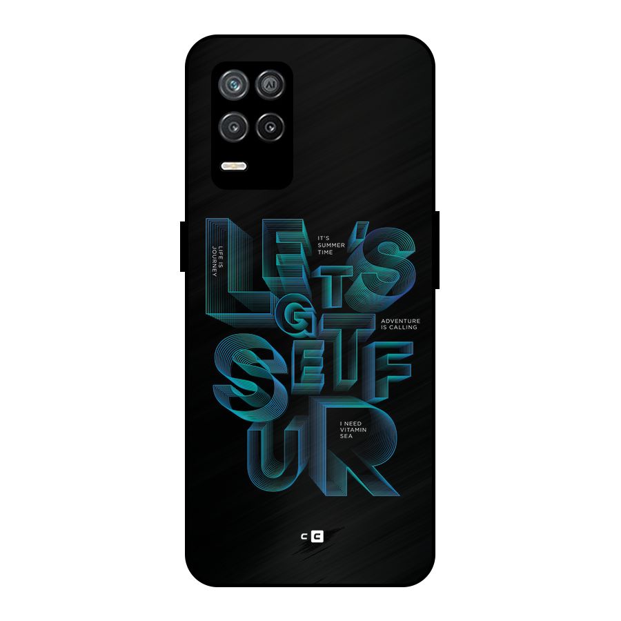 Lets Get Surf Metal Back Case for Realme 8s 5G