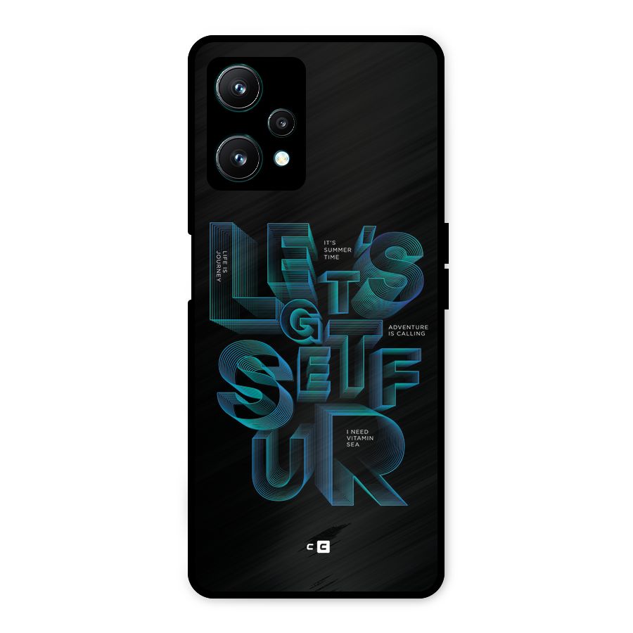 Lets Get Surf Metal Back Case for Realme 9 Pro 5G