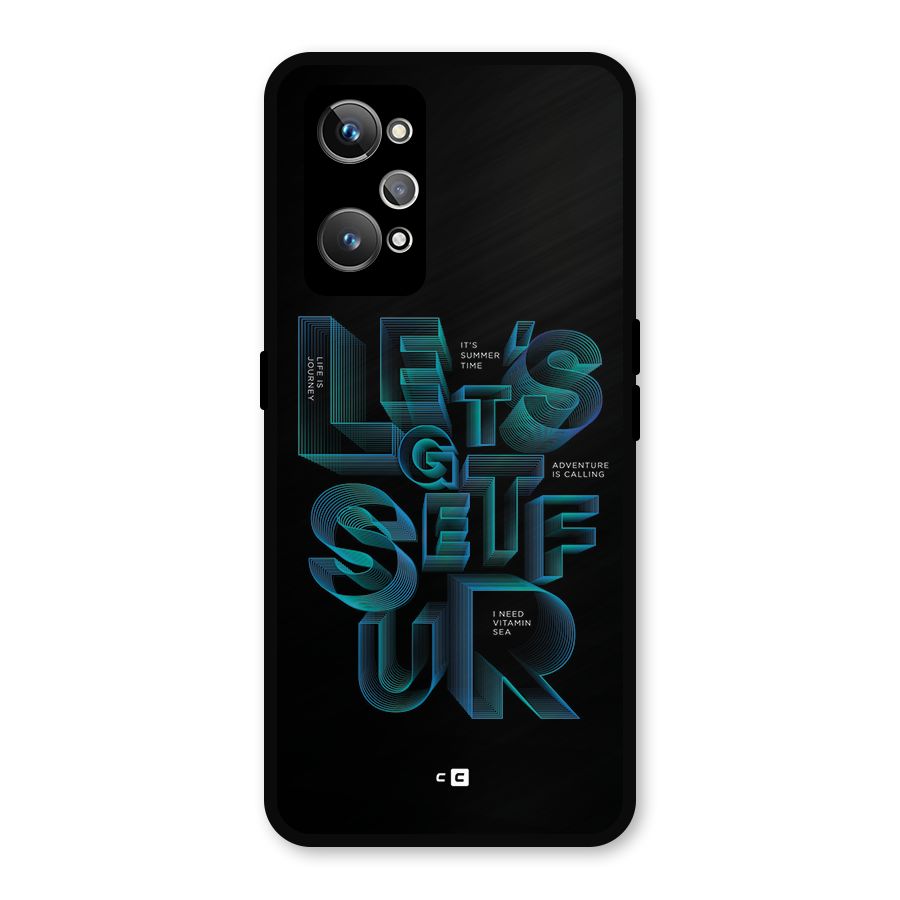 Lets Get Surf Metal Back Case for Realme GT Neo2