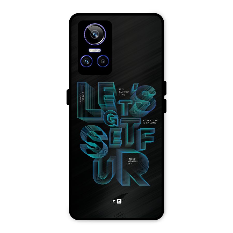 Lets Get Surf Metal Back Case for Realme GT Neo 3