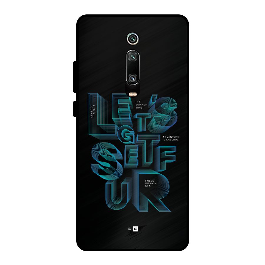 Lets Get Surf Metal Back Case for Redmi K20