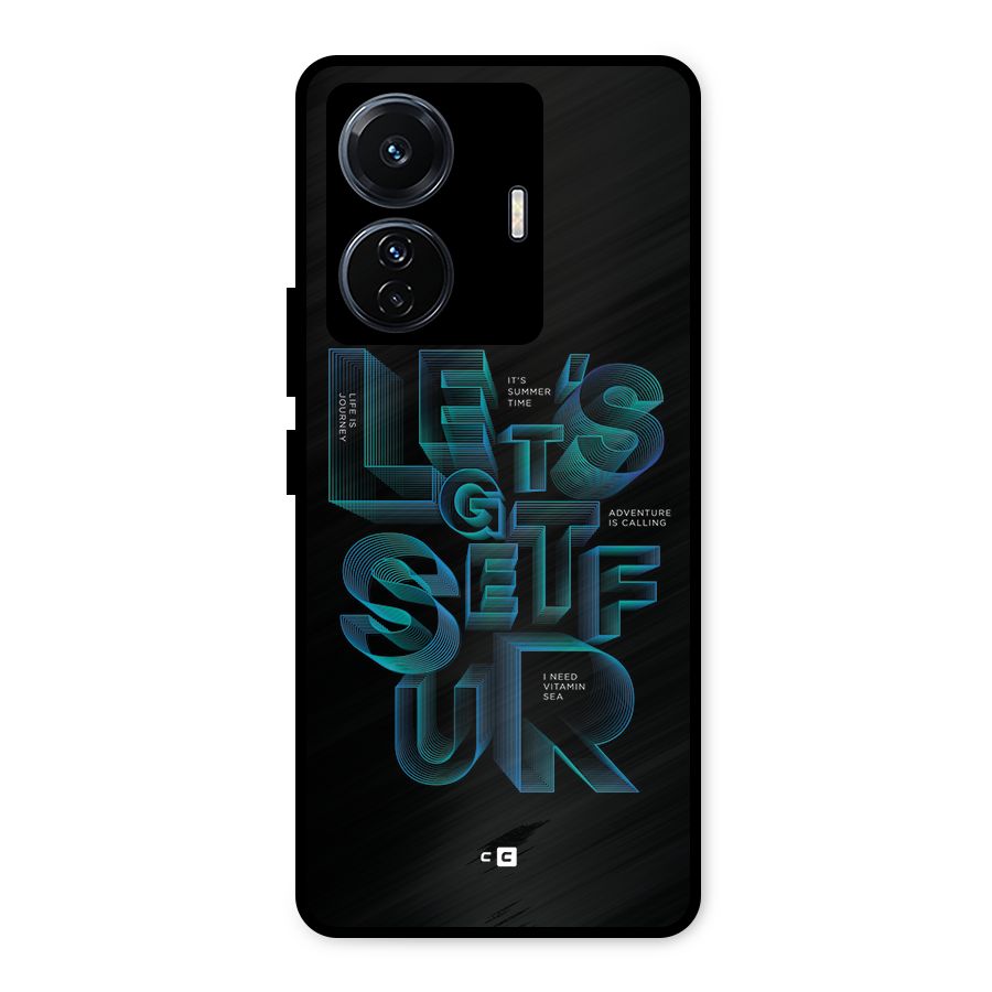 Lets Get Surf Metal Back Case for Vivo T1 Pro