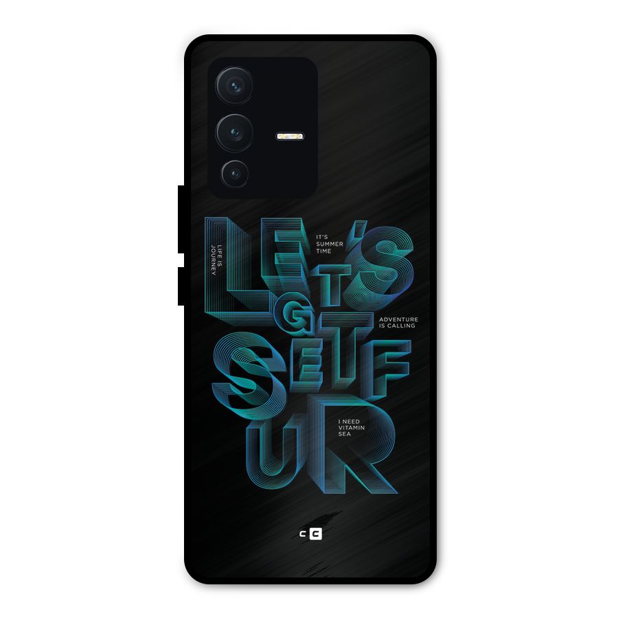 Lets Get Surf Metal Back Case for Vivo V23 Pro